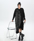 Black Mesh Layered Skirt